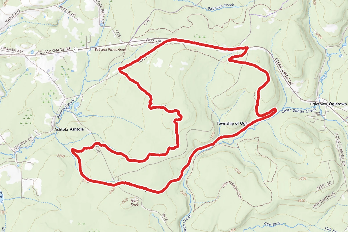 John P Saylor Trail