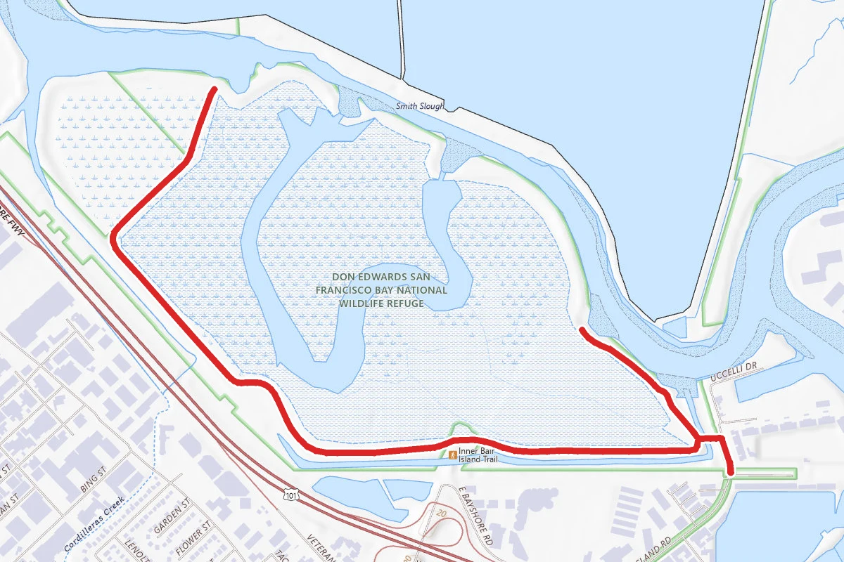 Inner Bair Island Walk