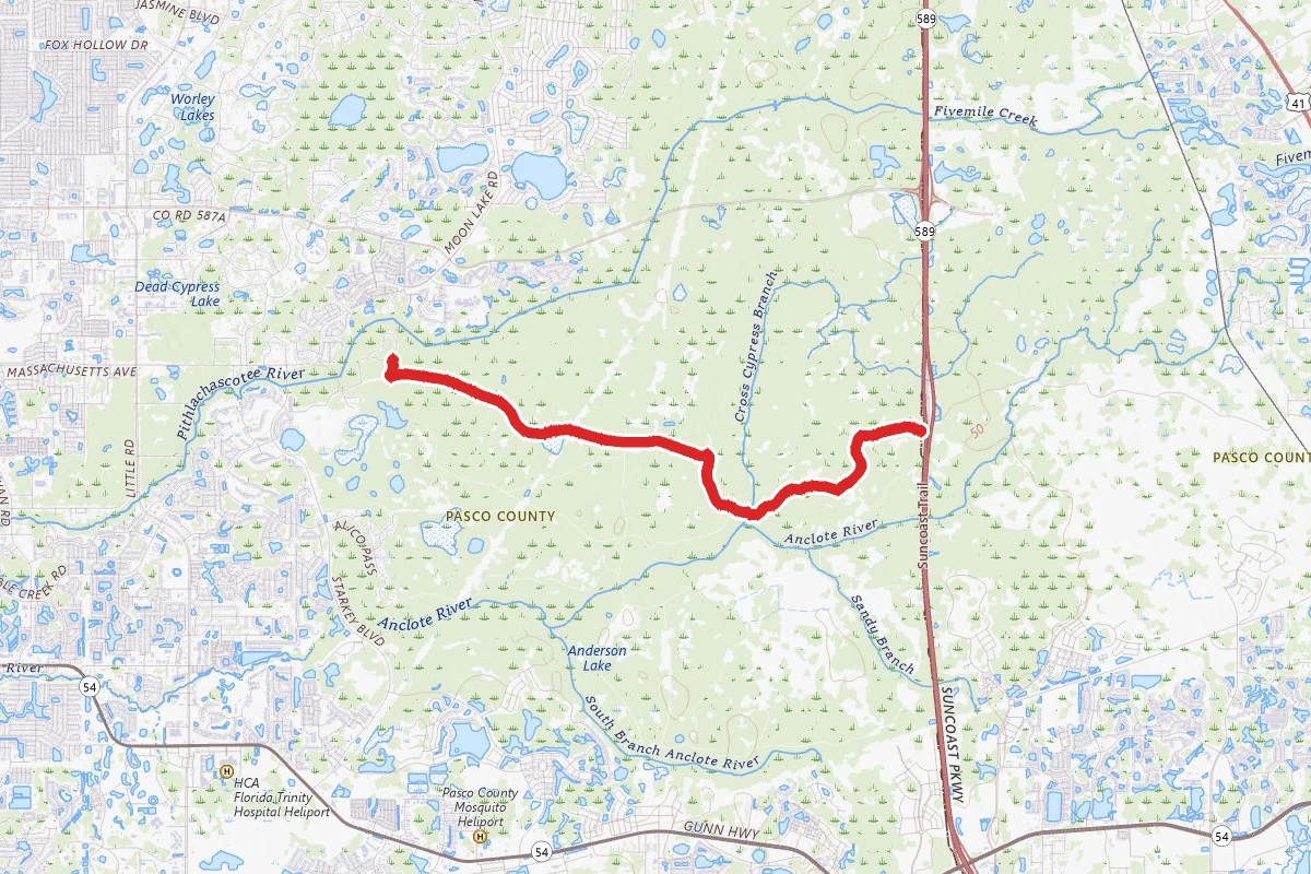 Jay B. Starkey Wilderness Bike Trail