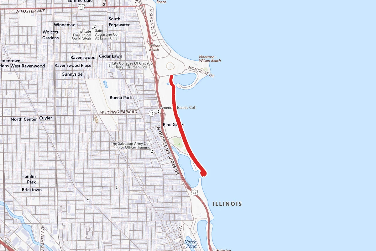 Montrose Harbor Trail