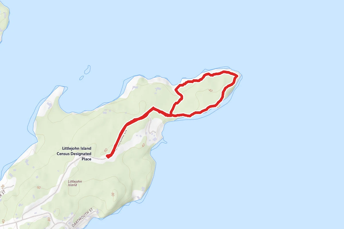Littlejohn Island Loop Trail
