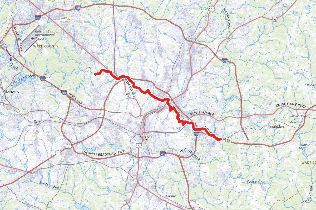 Crabtree Creek Greenway Trail