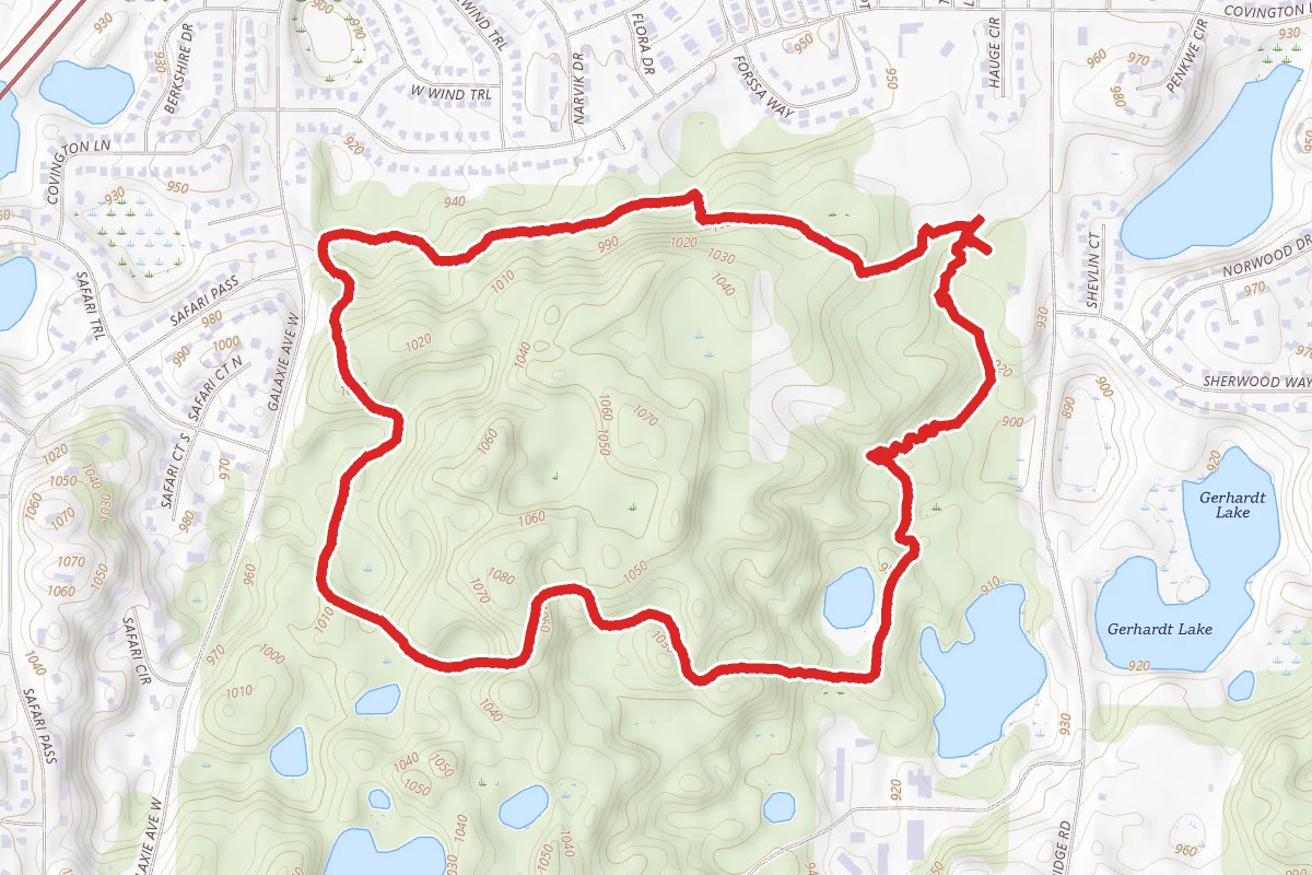 Lebanon Hills Blue Trail Loop