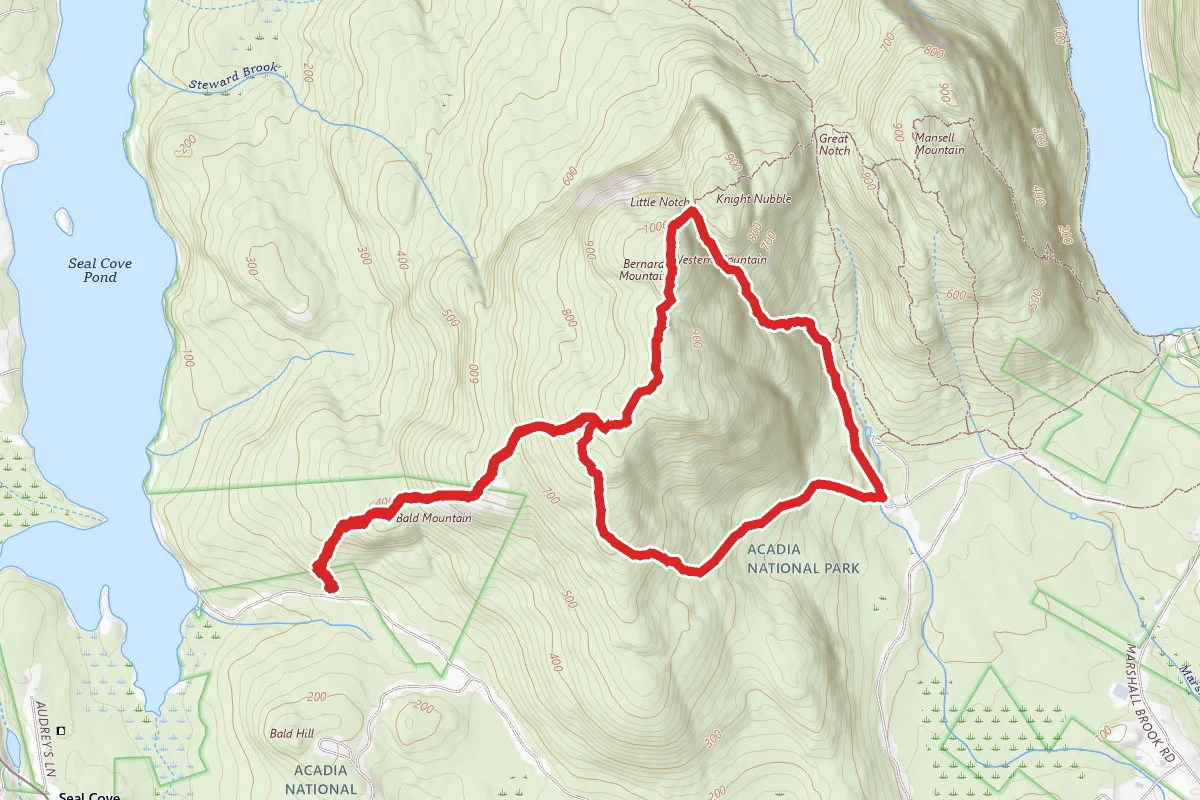 Bernard Mountain Loop Trail