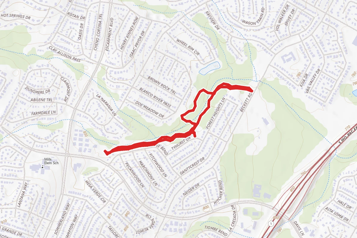 Western Oaks Trail