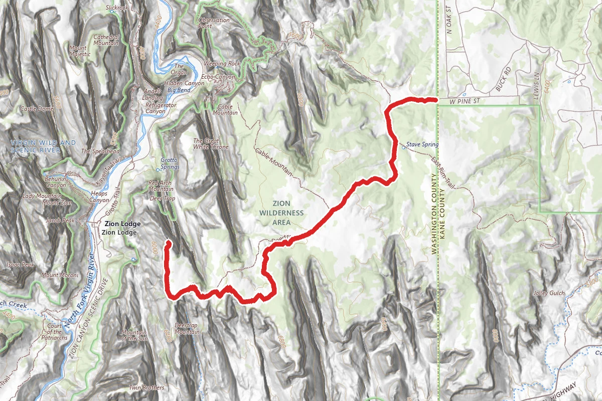 Deertrap Mountain Trail