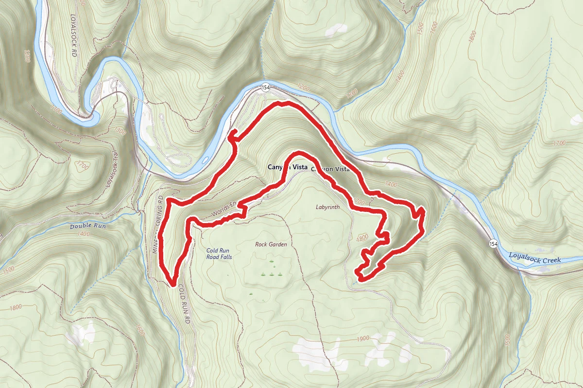 Cold Run Extended Loop Trail