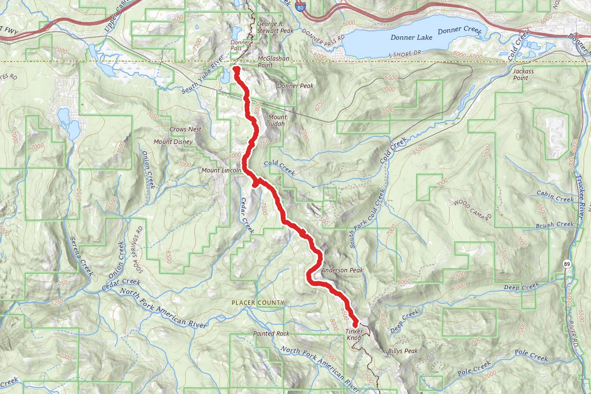 Benson Hut and Tinkers Knob Trail