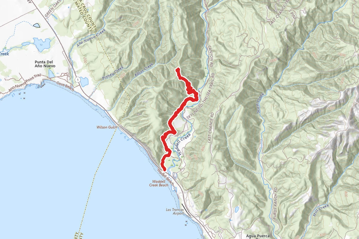 Skyline to the Sea to Westridge Trail