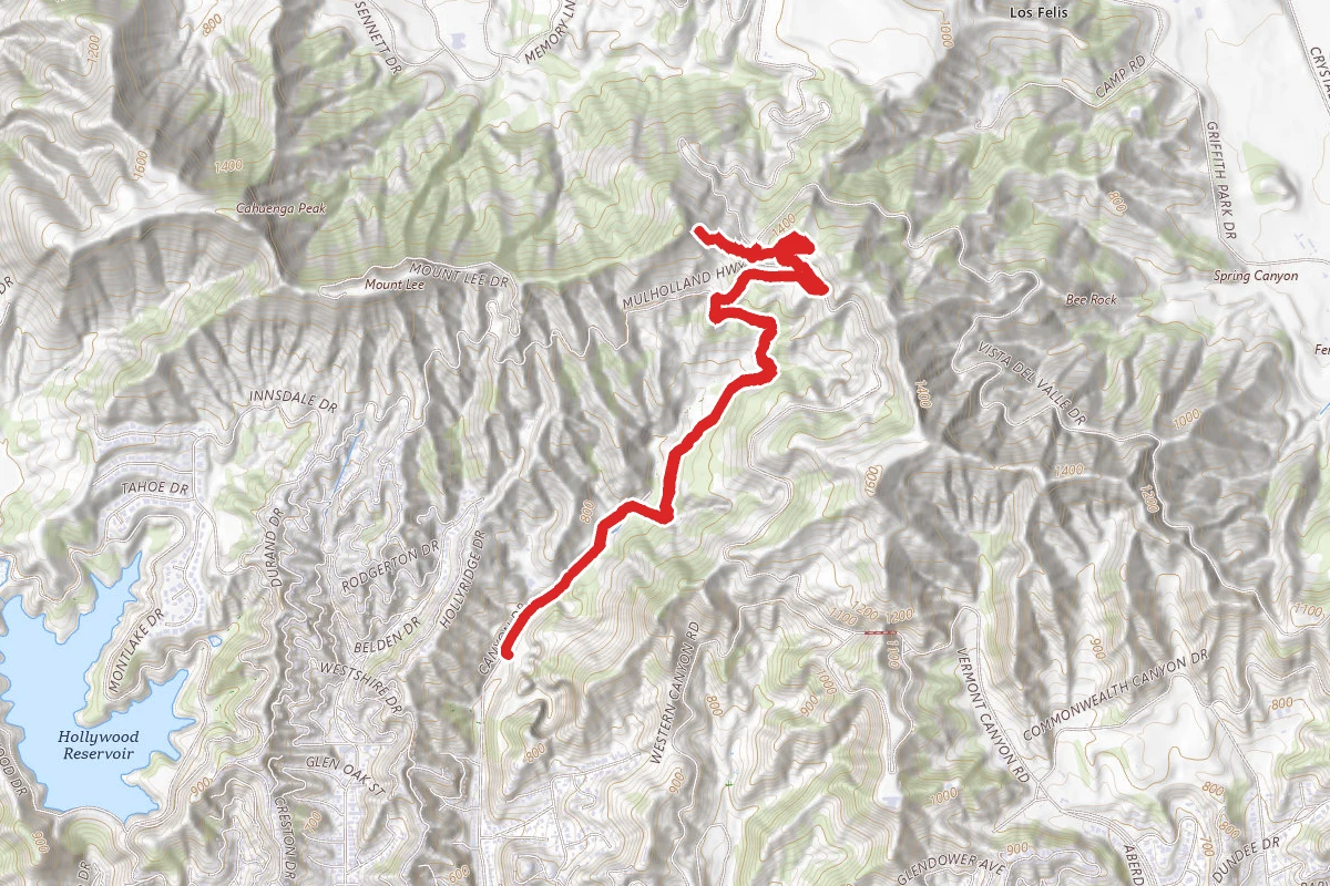 Mount Baby Bell and Mount Chapel via Bronson Canyon Trail