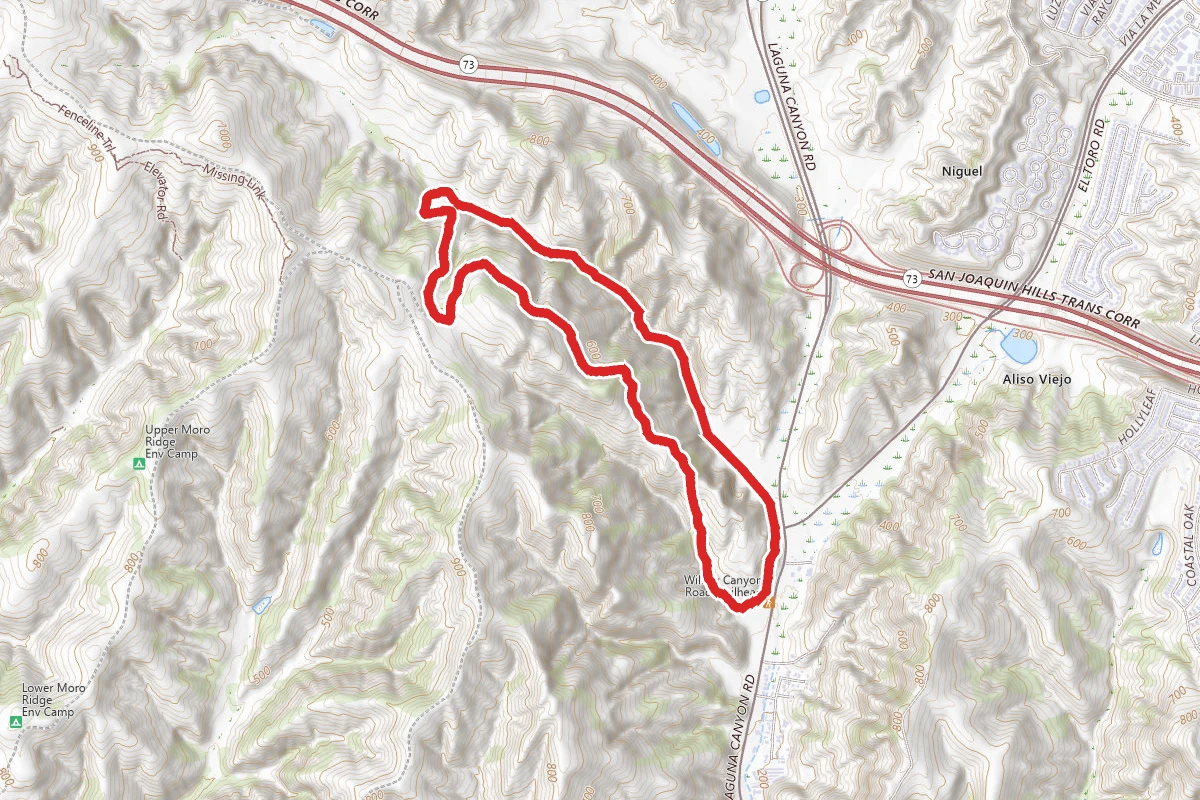 Laurel Canyon, Laurel Spur, Willow Trail Loop