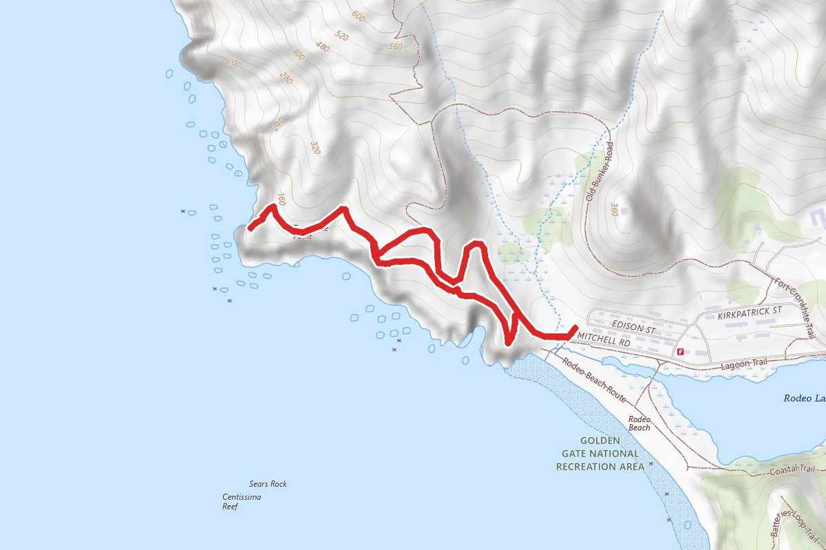 Coastal Trail to Viewpoint Loop