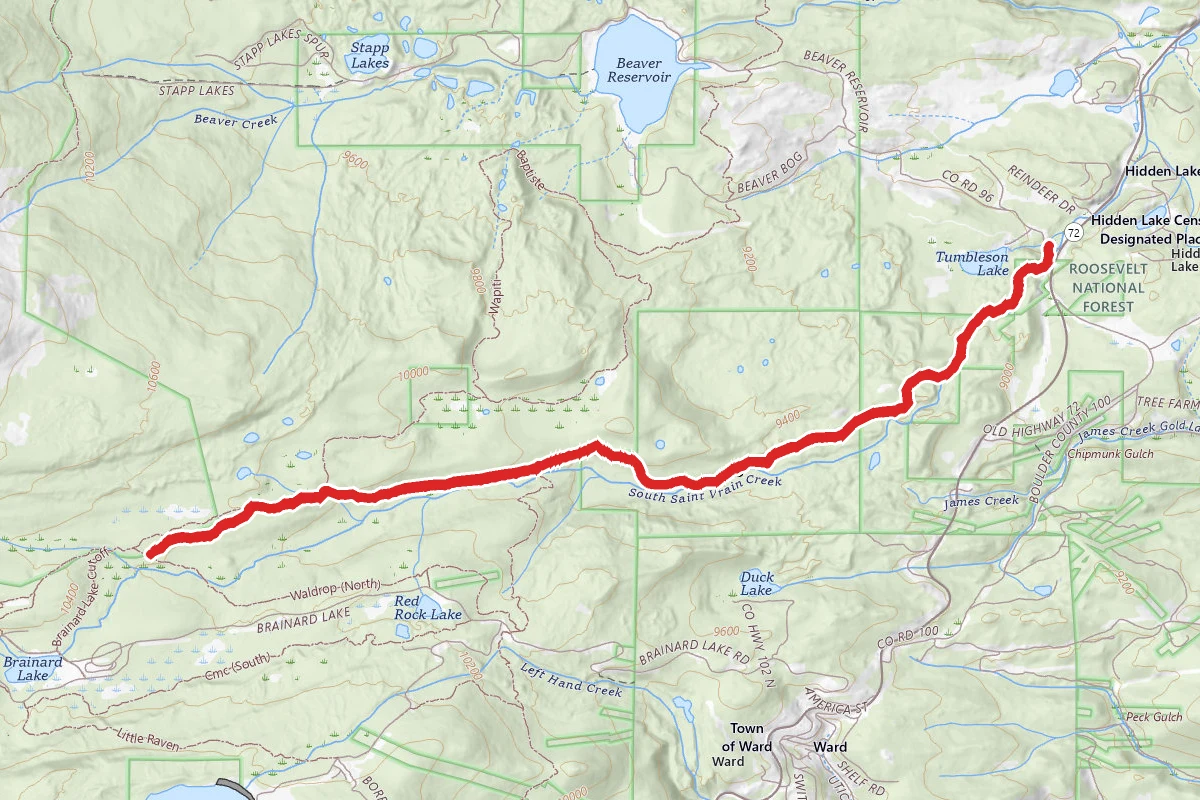 South Saint Vrain Trail