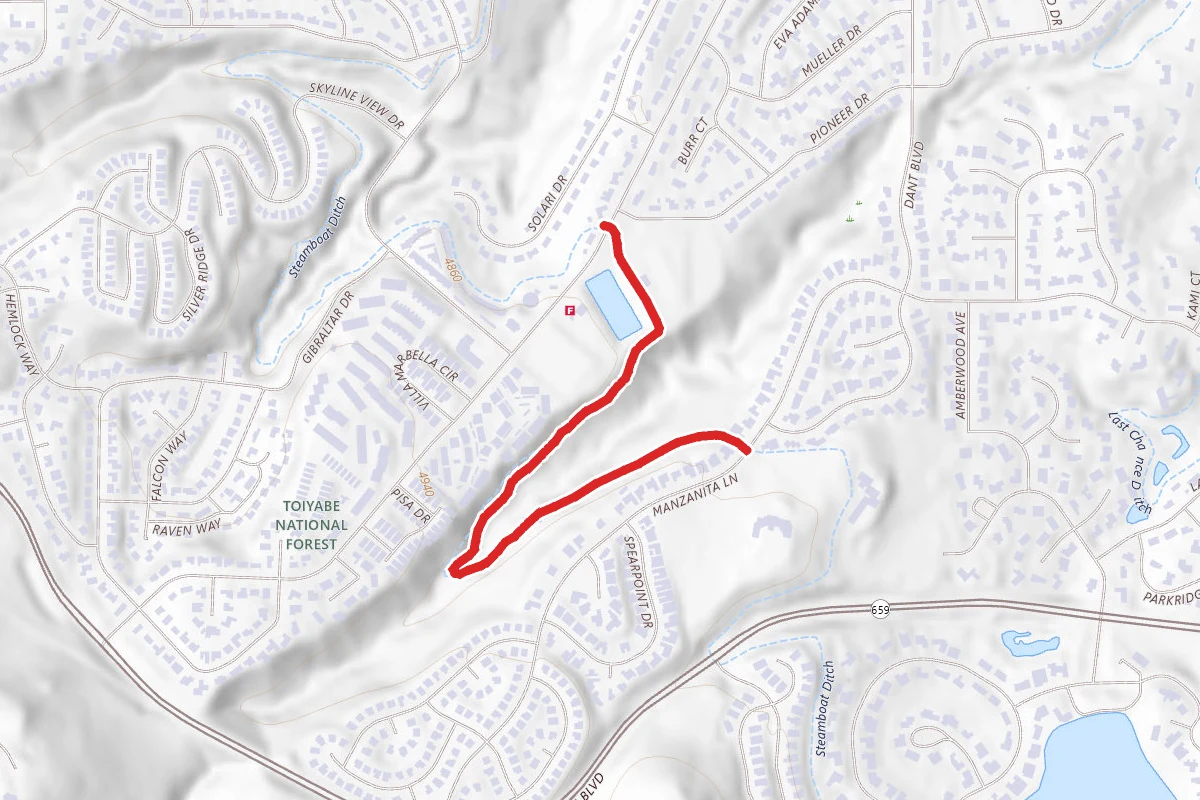 Steamboat Ditch Trail