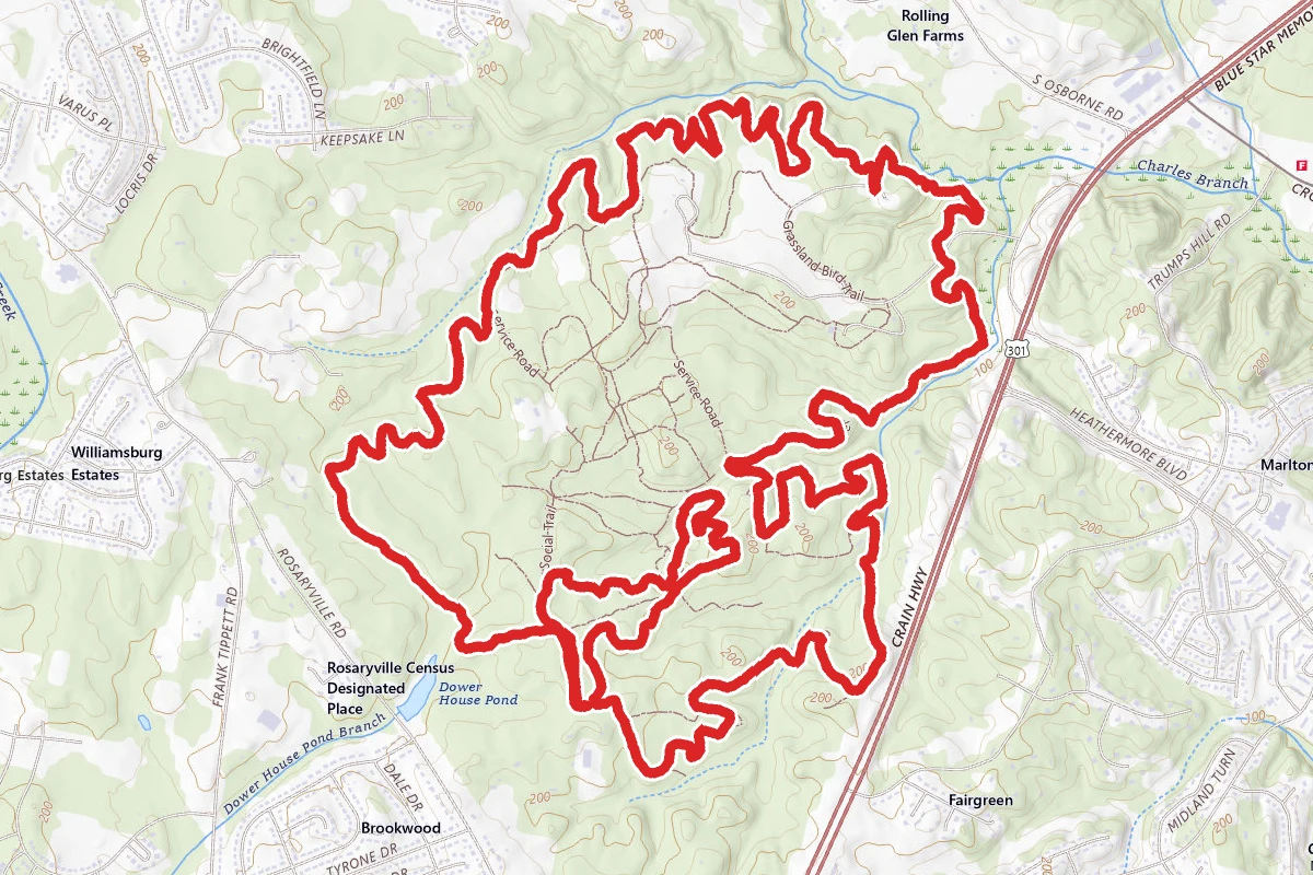 Perimeter Trail and Inner Loop