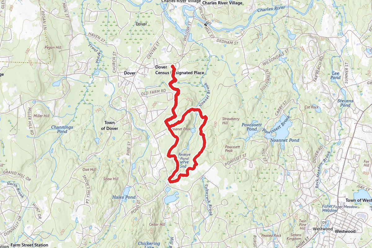 Larabee Trail to Peabody Loop