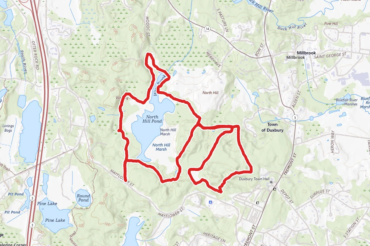 North Hill Marsh Loop Trail
