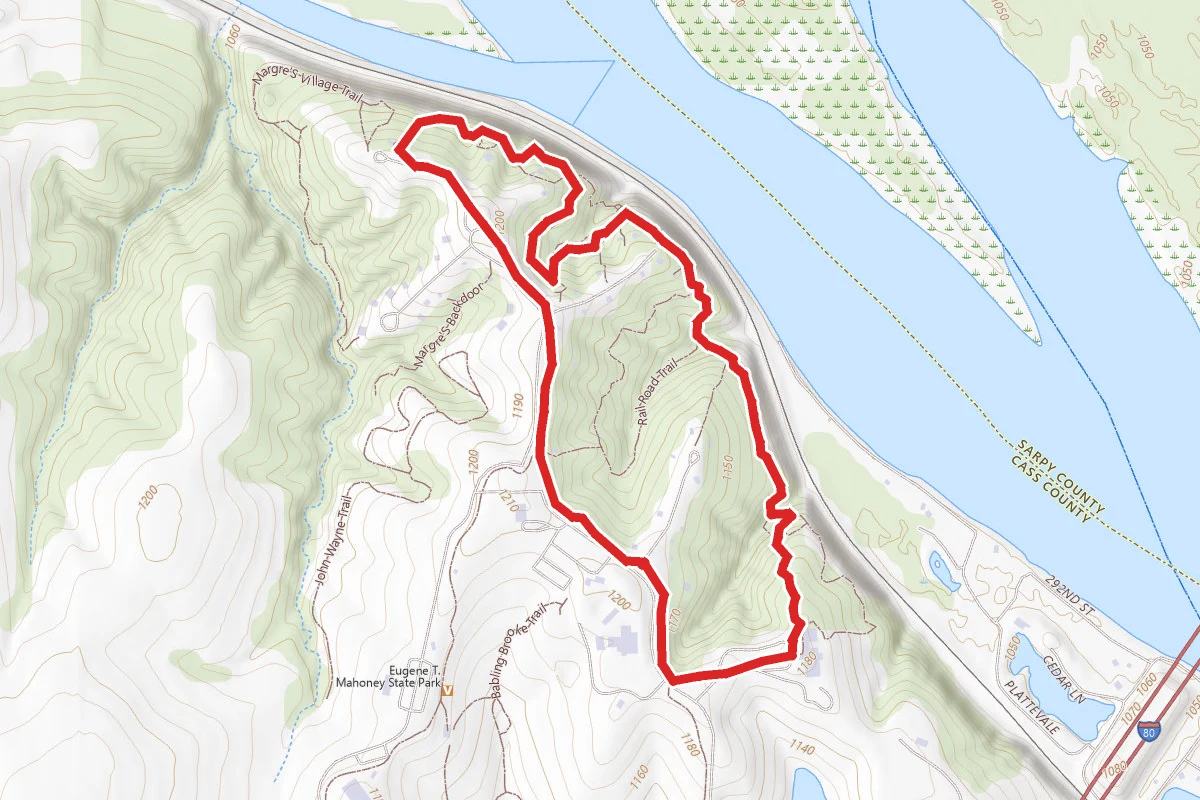 Peter Kiewit Lodge to Observation Tower Loop Trail