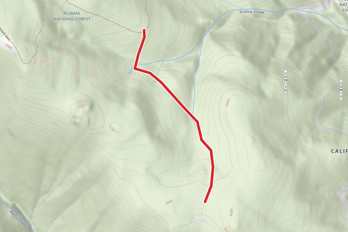 Bachs Ridge Trail (historic)