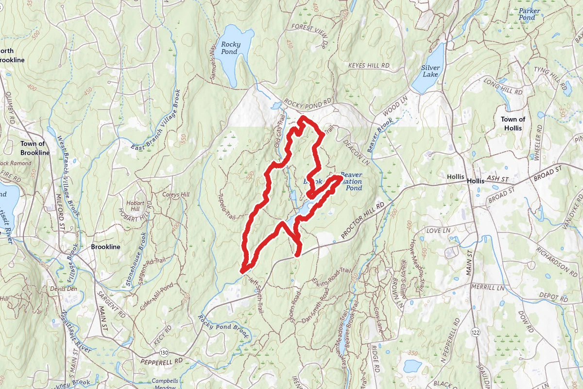 Wildlife to Hidden Ponds to Jeff Smith Loop