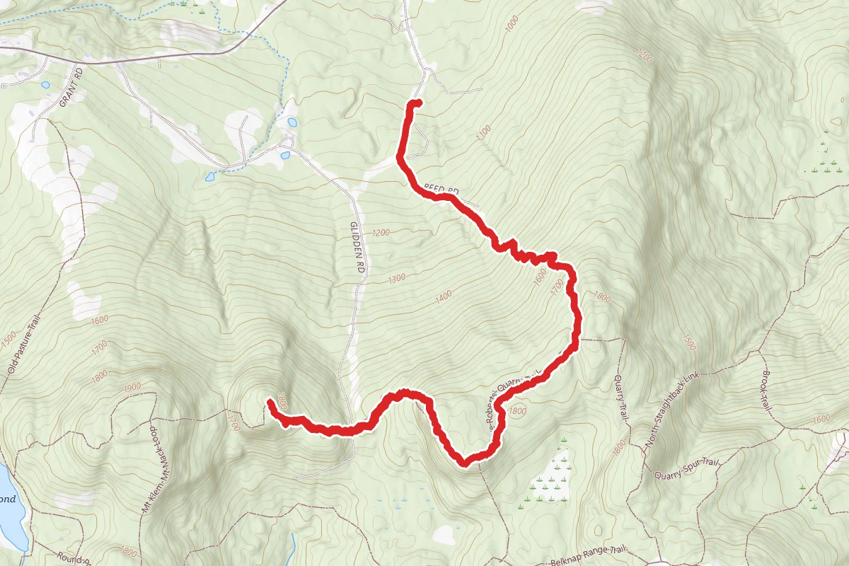Mount Rand and West Quarry Mountain Peaks