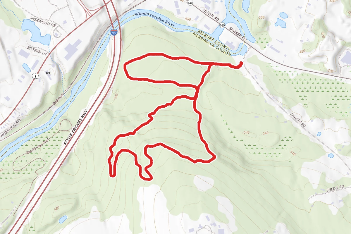Spaulding Woods Trail