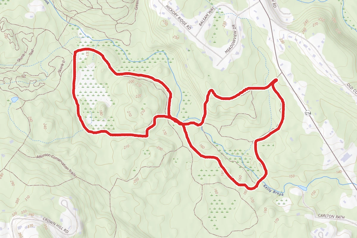 Red and Yellow Trail Loop