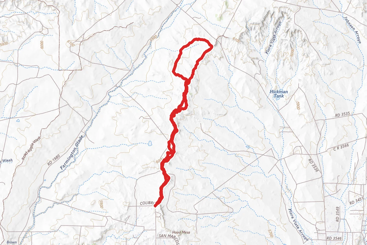 Kinseys Ridge Trail