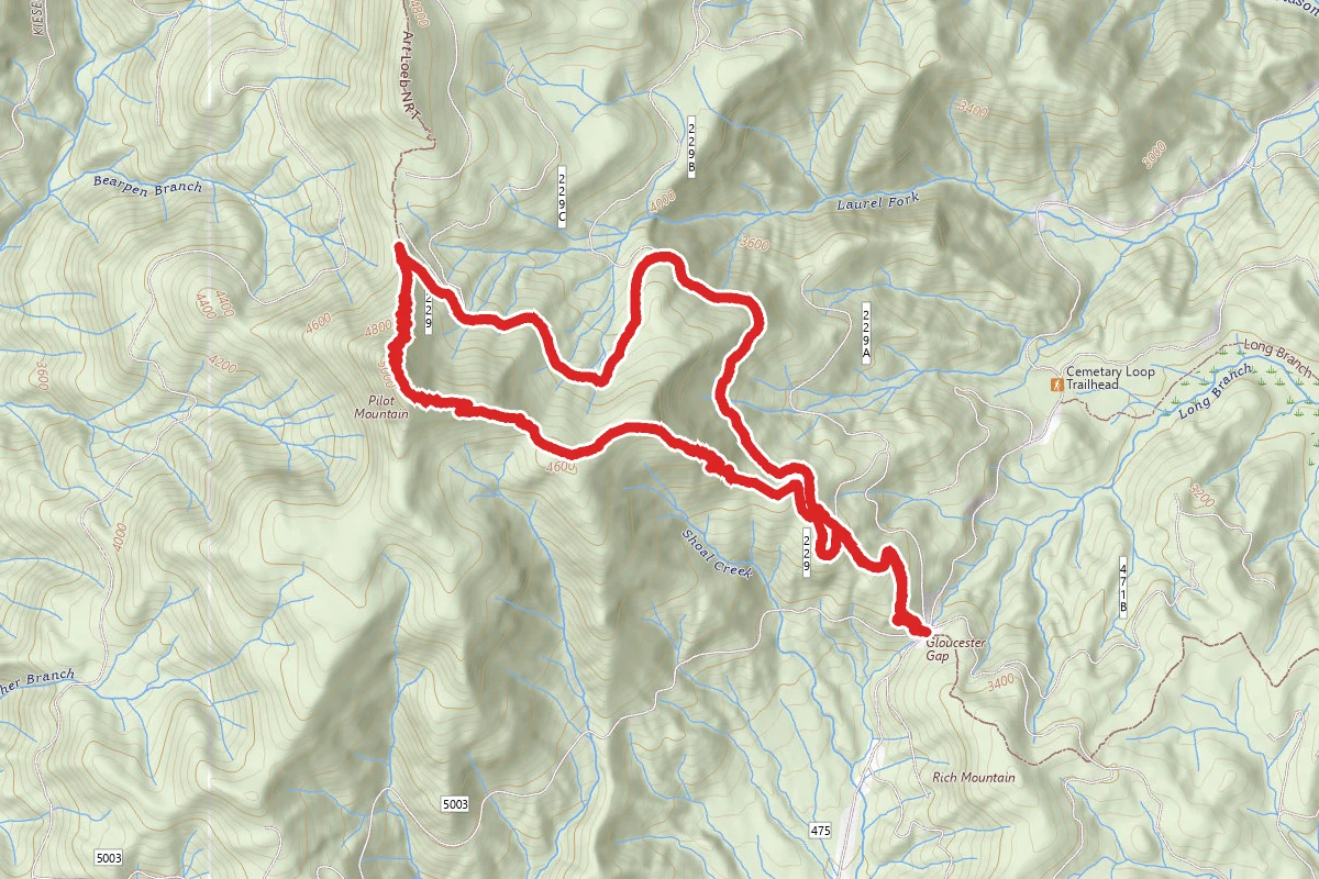 Pilot Mountain Trail