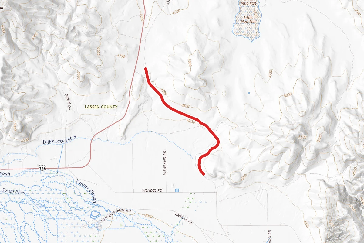 Modoc Line Trail