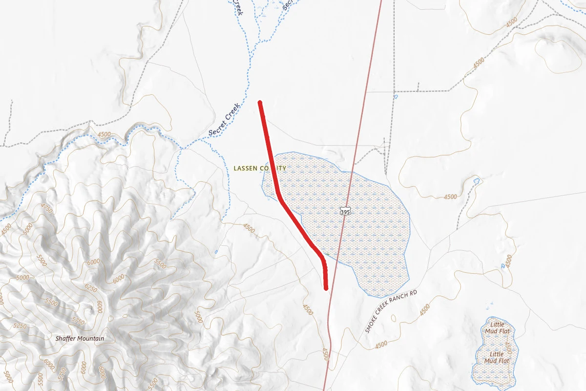 Modoc Line Trail