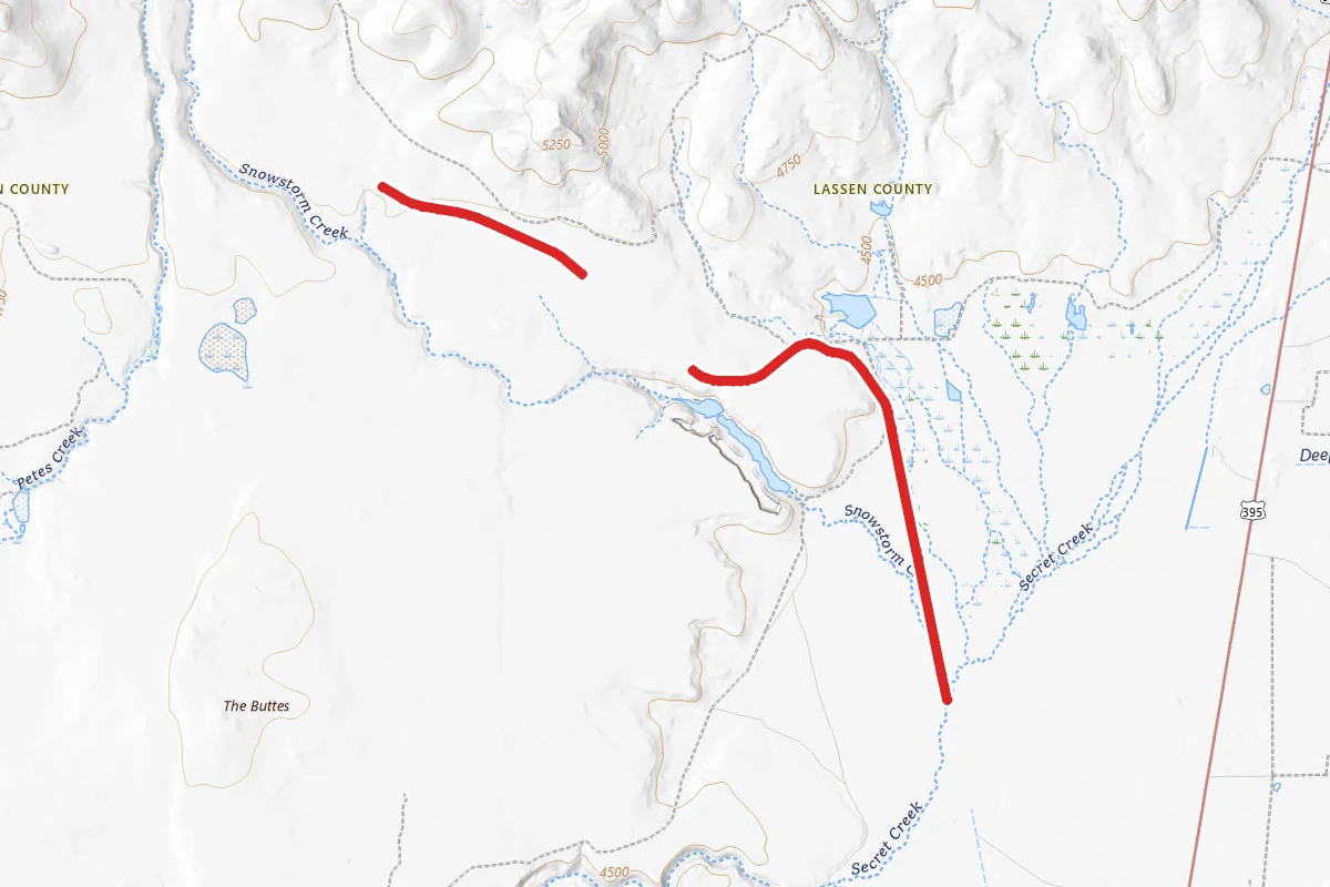 Modoc Line Trail