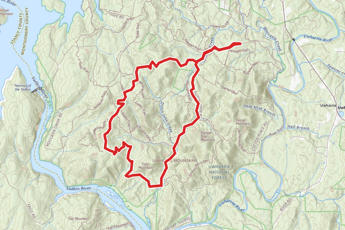Uwharrie OHV Trail
