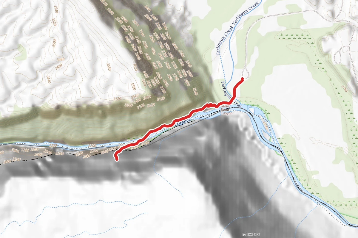 Santa Elena Canyon Trail