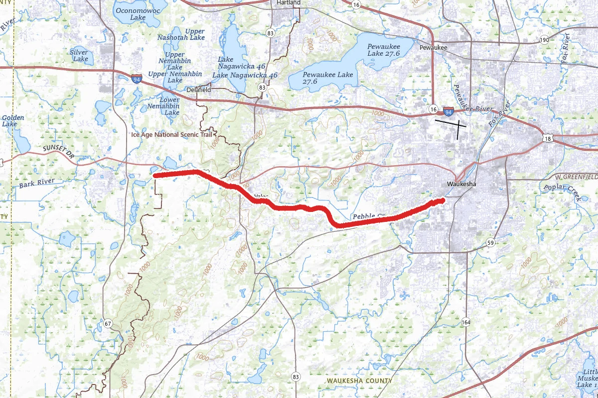 Glacial Drumlin State Trail