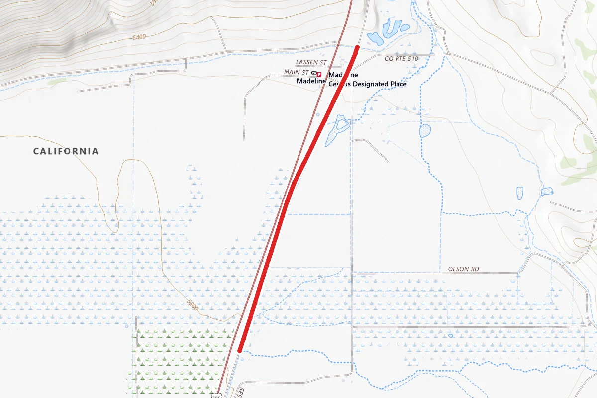 Modoc Line Trail