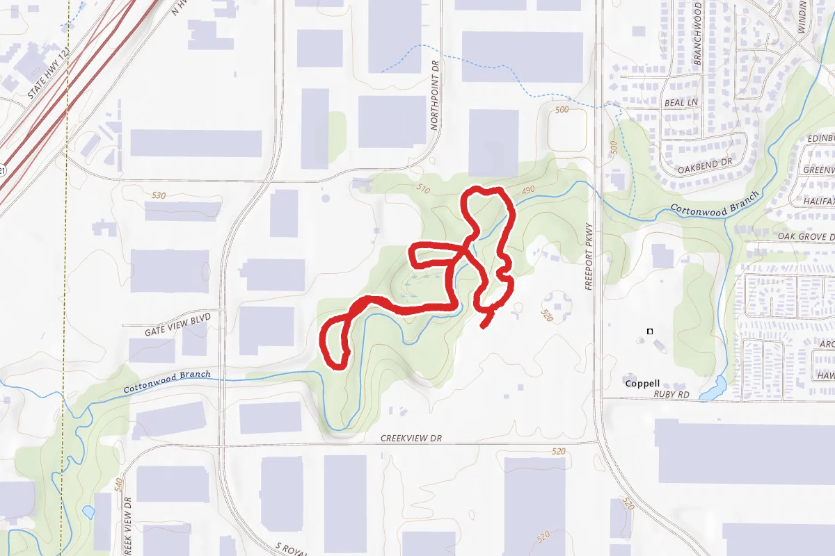 Coppell Nature Park Loop