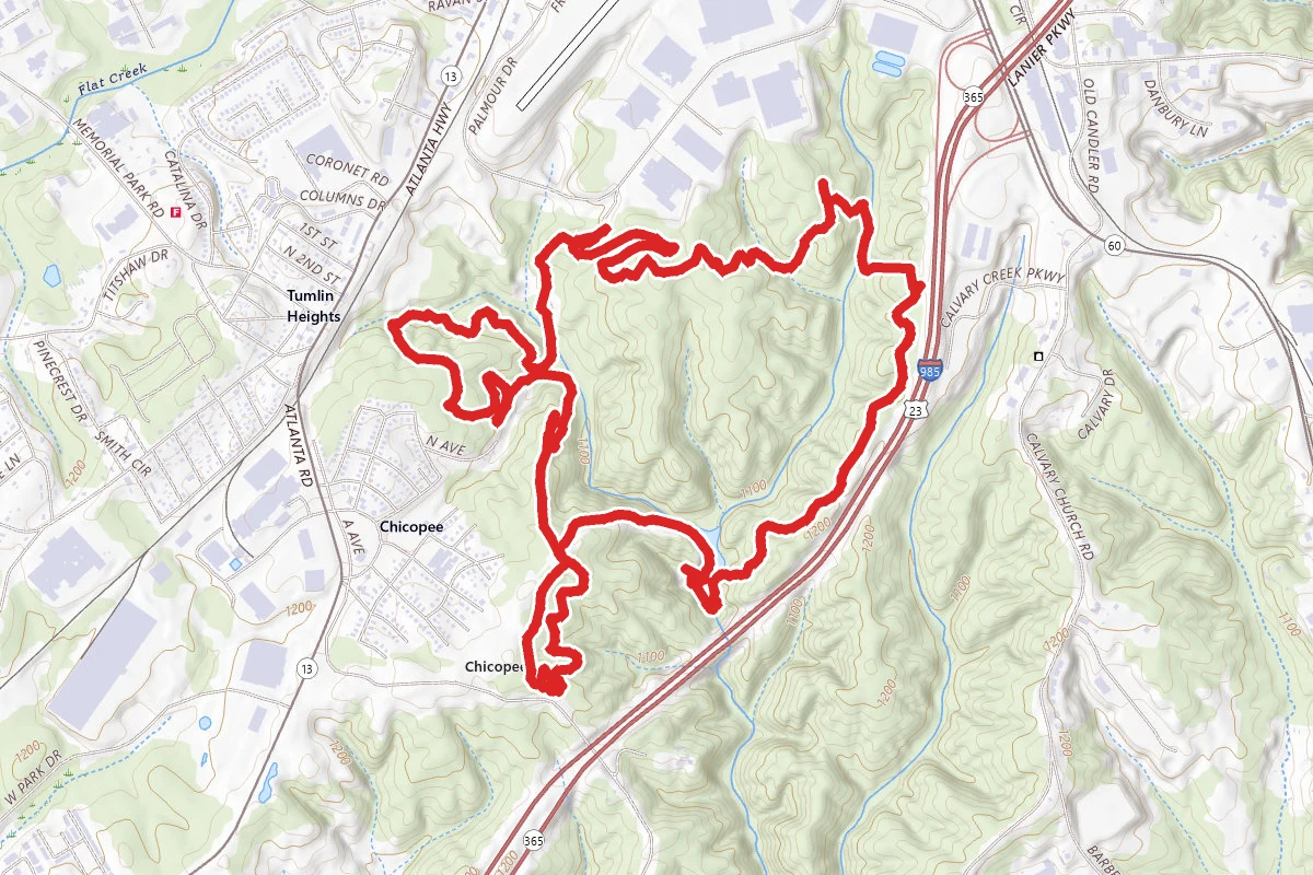 White Tail Trail Loop