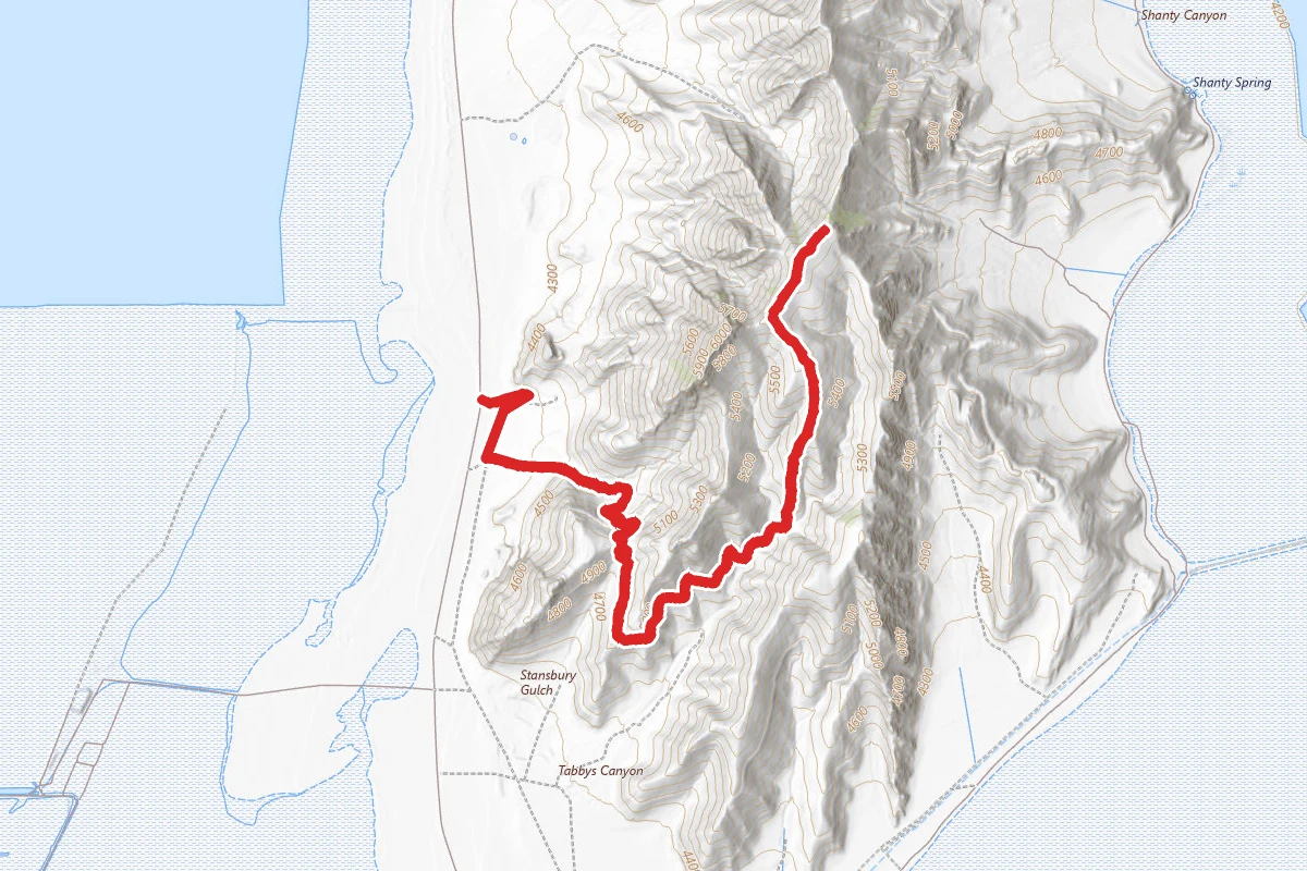 Stansbury Island Trail