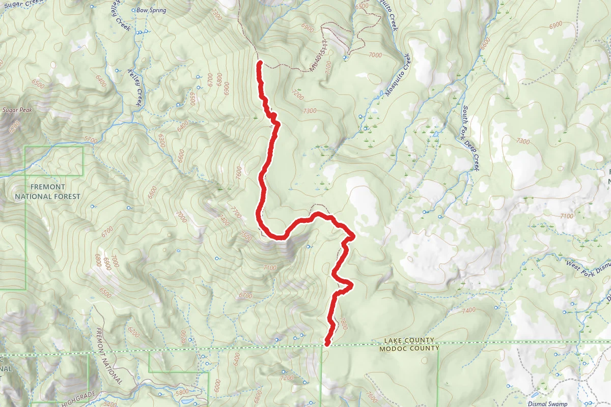 Crane Mountain National Recreation Trail