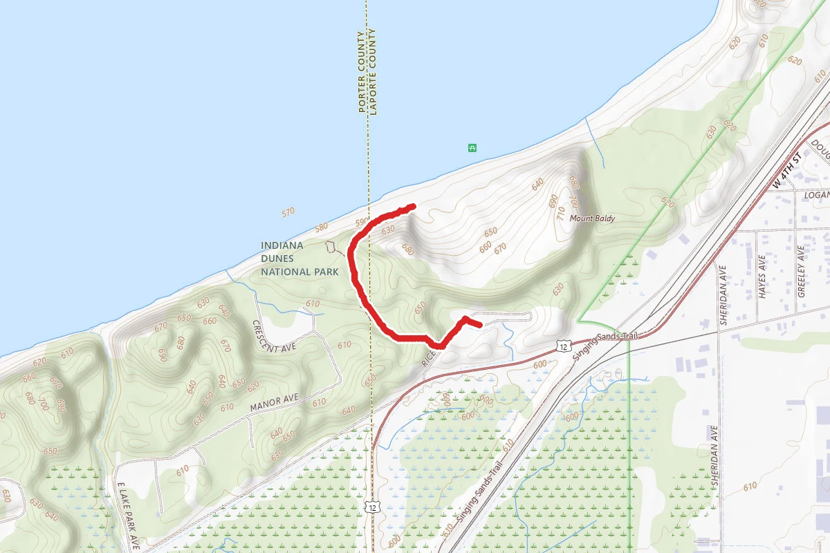 Mount Baldy Beach Trail
