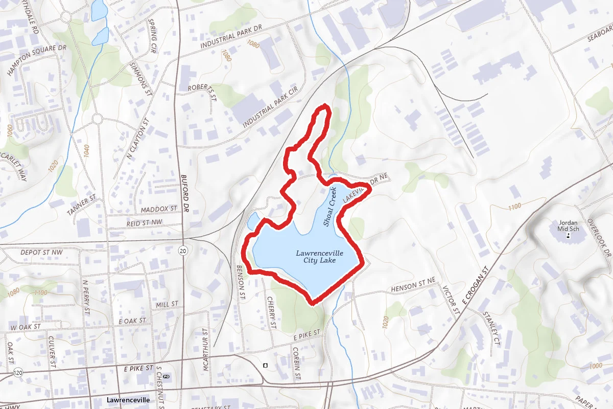Rhodes Jordan Park Trail