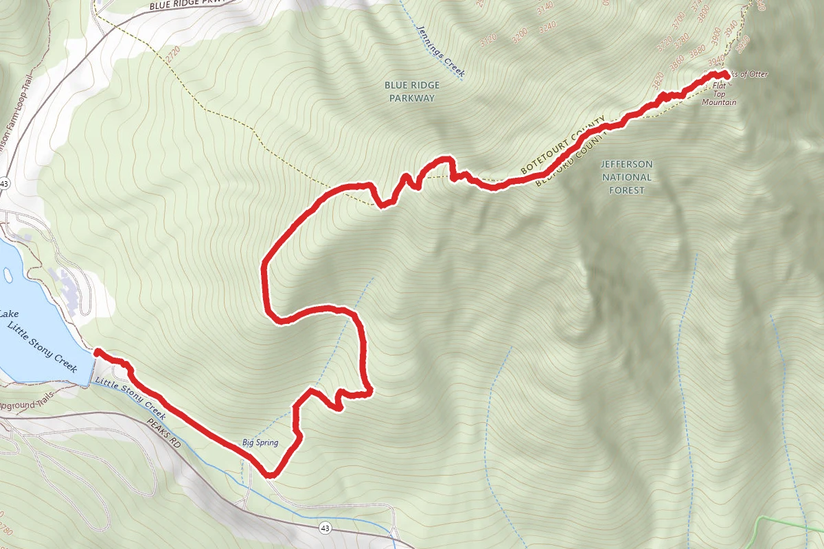 Flat Top National Recreation Trail