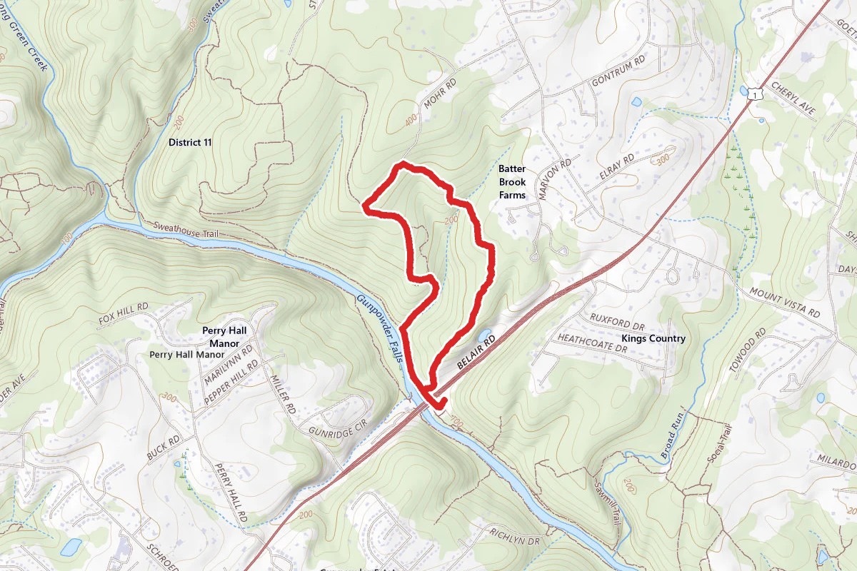 Widlands Trail to Stocksdale Trail