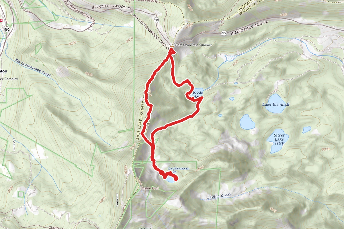 Lackawaxen and Bloods Lake Loop