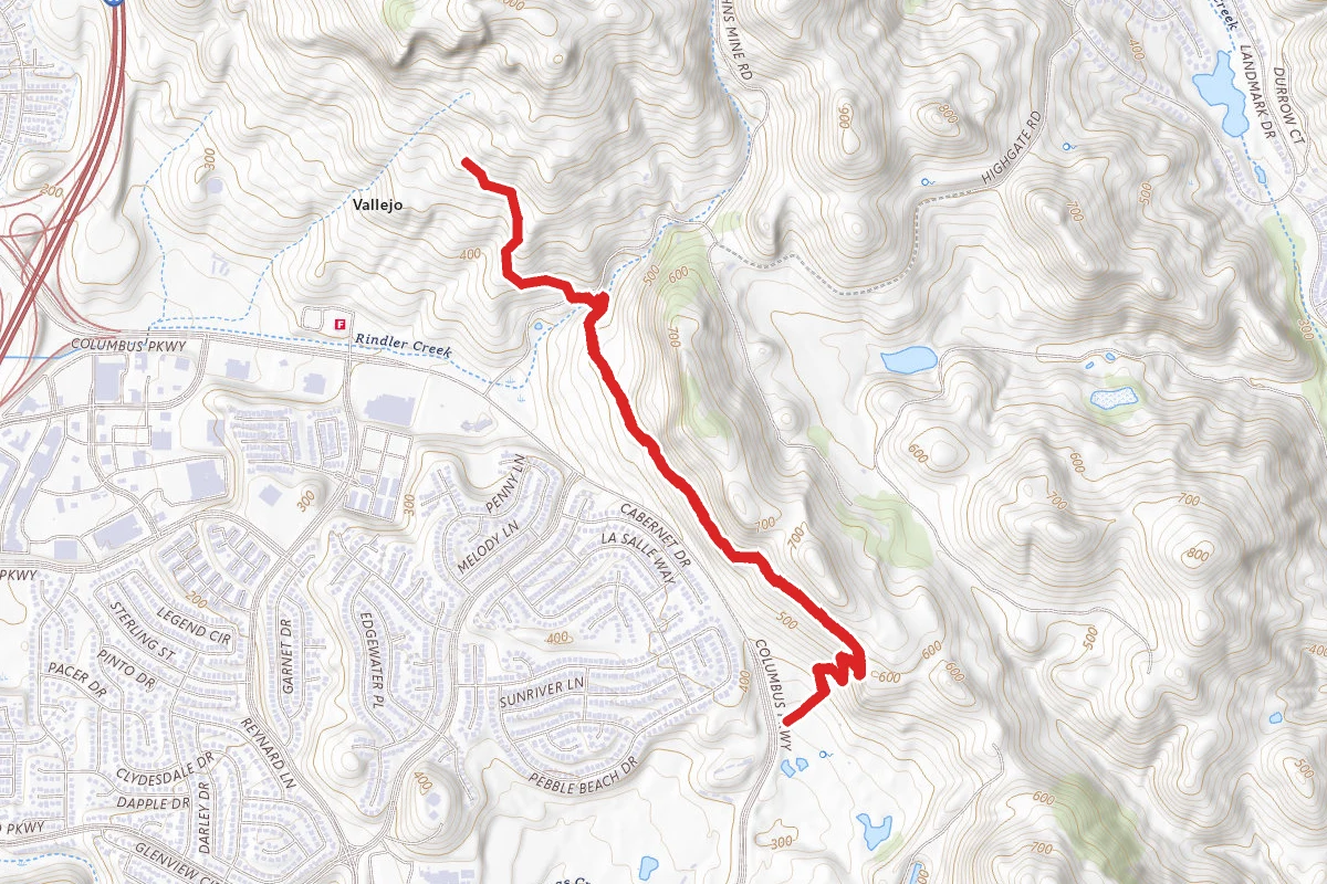 Blue Rock Springs Park Trail