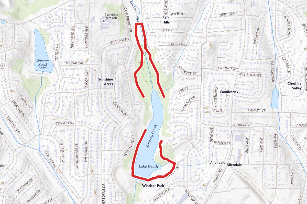 Heath Lake Loop
