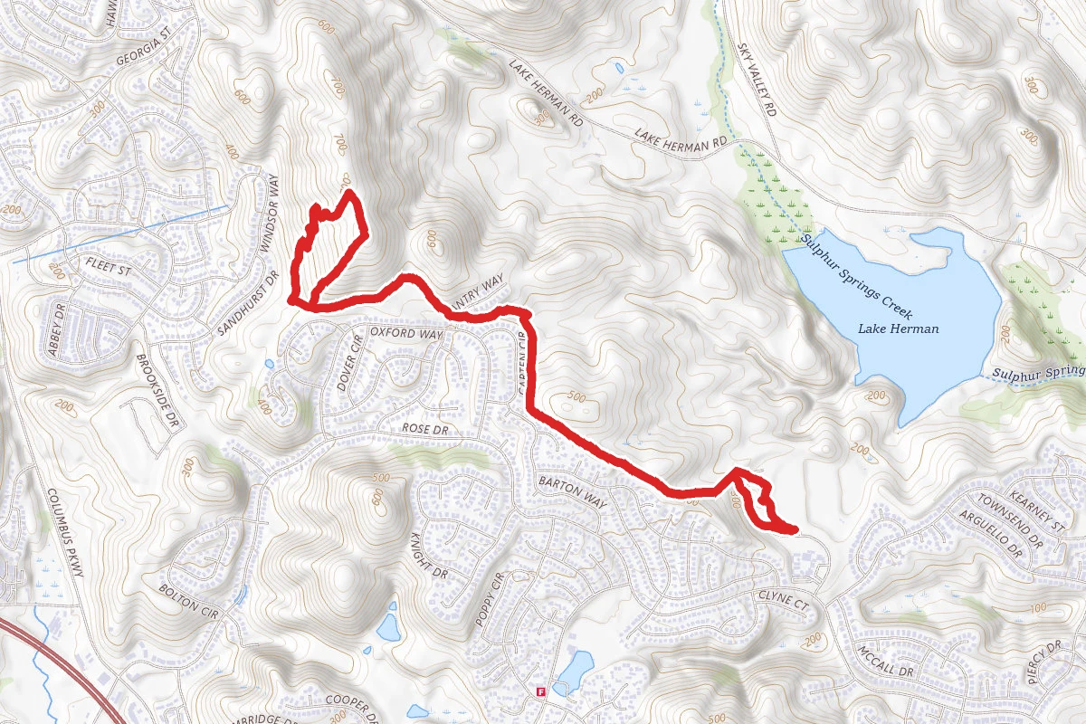 Benicia Community Park to Rollye Wilkerson Trail Loop