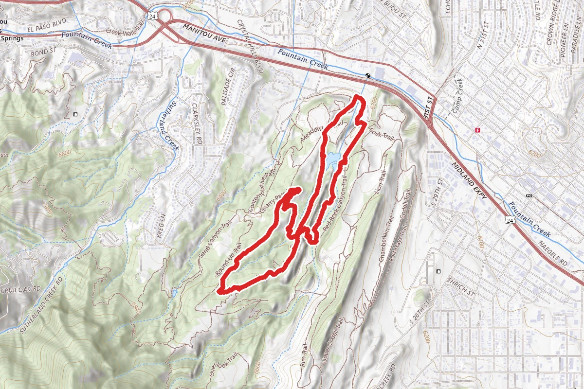 Greenlee and Mesa Trail Loop