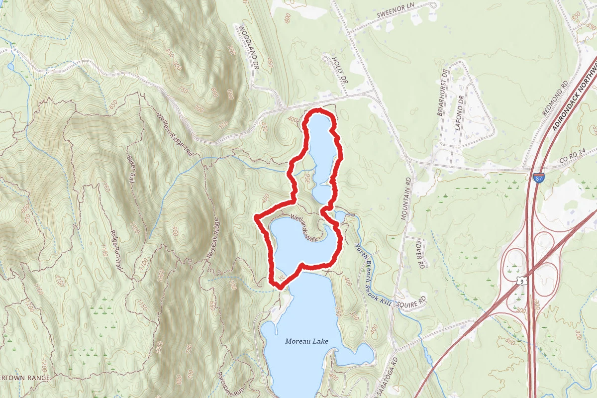 Moreau Lake Nature Trail and Mud Pond Walk